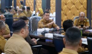 Pemerintah Kabupaten Bintan menggelar Rapat Koordinasi Penegasan Kembali Batas Wilayah Administrasi sebagai upaya memperkuat kepastian hukum dan tata kelola pemerintahan yang lebih efektif Senin (30/06/3025).