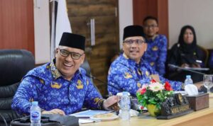 Wakil Gubernur Kepri Nyanyang Haris Prataudi saat menghadiri Rapat finalisasi STQH XI Provinsi Kepri 2025 yang telah siap digelar di Tanjungpinang.