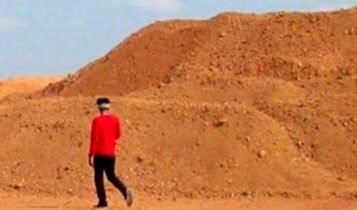 ilustrasi Timbunan stockpile bauksit di salah satu kawasan pertambangan. (Foto: Istimewa/internet)