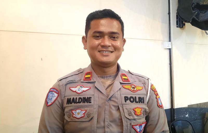 Kanit Patroli Satlantas Polresta Tanjungpinang Ipda Maldine Ikhtiarsyah Kanit Patroli Satlantas Polresta Tanjungpinang, Ipda Maldine Ikhtiarsyah. (Foto: Roland/Presmedia.id)