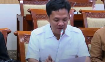 Ketua Komisi III DPR RI Habiburokhman (Sumber-tangkpaan video)