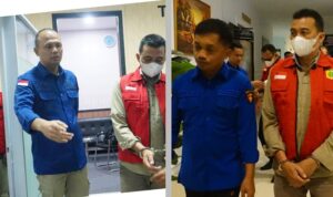 Kejari Bintan tetapkan 4 tersangka kasus dugaan korupsi penyimpangan PNBP di KUPP KSOP Tanjung Uban Bintan. (foto:Hasura/Presmedia)