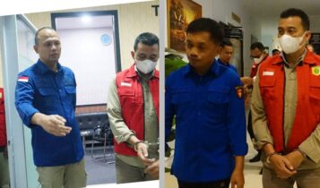 Kejari Bintan tetapkan 4 tersangka kasus dugaan korupsi penyimpangan PNBP di KUPP KSOP Tanjung Uban Bintan. (foto:Hasura/Presmedia)