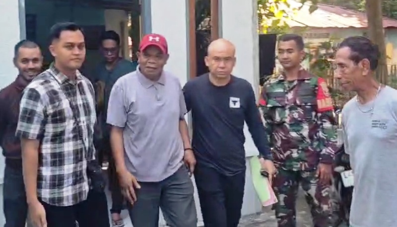 asintel Kejari Tanjungpinang, Senopati saat meringkus buronan di NTT (Roland/presmedia.id)