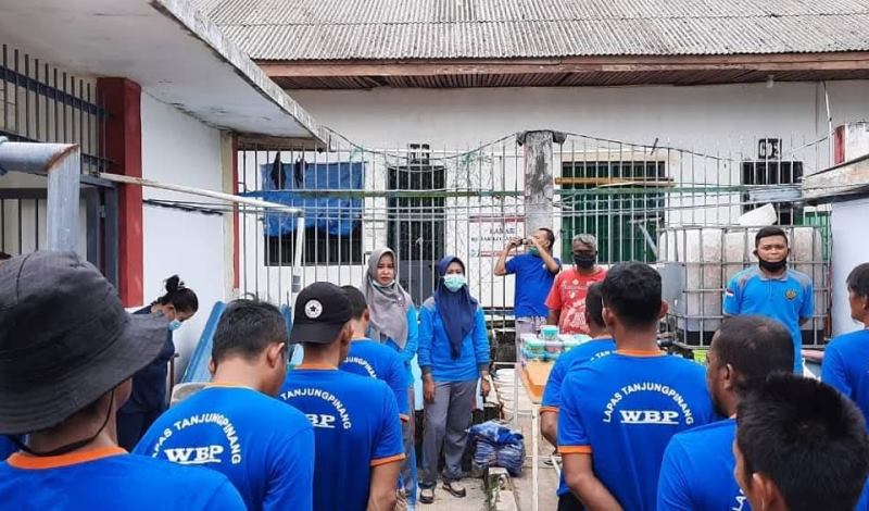 Napi di Lapas Umum Kelas IIA Tanjungpinang (Foto Lapas Umum Kelas IIA Tanjungpinang)