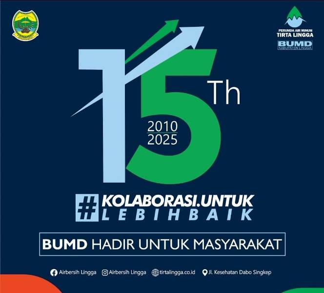 HUT ke-15, Perumda Air Minum Tirta Lingga Gelar Bazar Murah di 4 Kecamatan Kabupaten Lingga