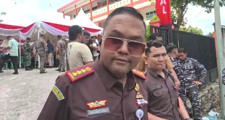 Kepala Kejaksaan Negeri (Kajari) Tanjungpinang, Rahmad Lubis (Roland/Presmedia)