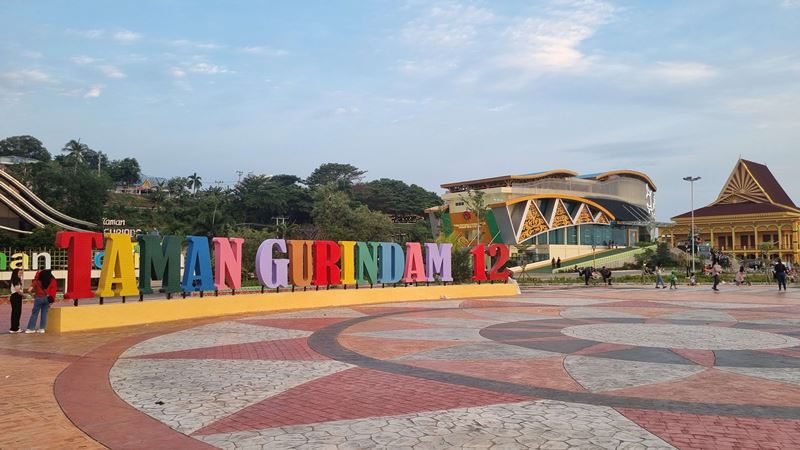 Taman Gurindam 12 kawasan Tepi laut kota Tanjungpinang pengelolaanya akan dilelang selama 30 Tahun (Foto: Istimewa/RRI Tanjungpinang)