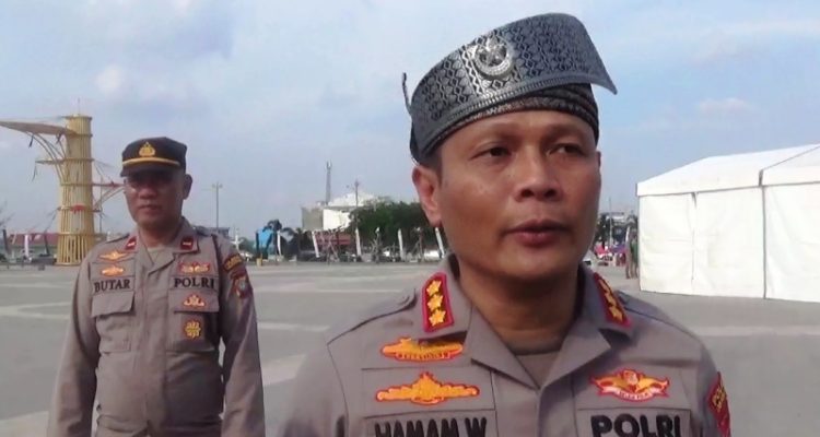 Kapolresta Tanjungpinang, Kombes Pol Hamam Wahyudi (Roland/ Presmedia)