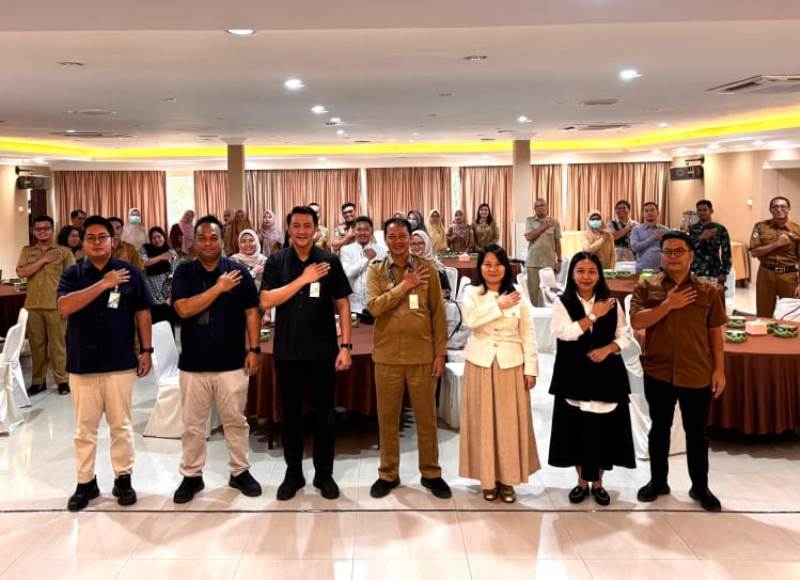 BPJS Ketenagakerjaan Tanjungpinang sosialisasi Program dan Alur Layanan Jaminan Kecelakaan Kerja ( JKK) kepada seluruh Pusat Layanan Kerja Kecelakaan (PLKK) Se-Kabupaten Natuna (Humas BPJS Ketenagakerjaan)