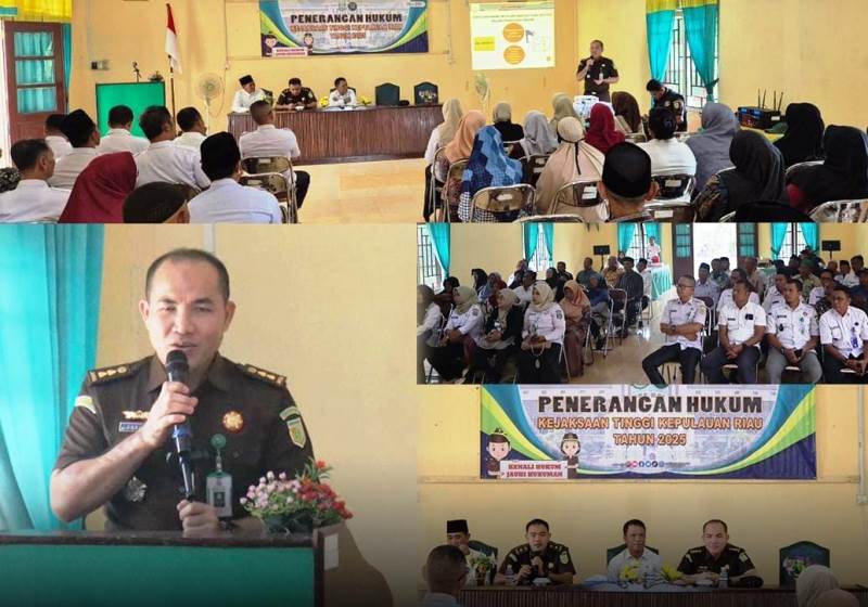 Kejati Kepri dan Kejari Lingga Gelar Sosialisasi Pencegahan Korupsi di Kabupaten Lingga 3 Kejaksaan Tinggi Kepulauan Riau (Kejati Kepri) bersama Kejaksaan Negeri Lingga (Kejari Lingga) menggelar sosialisasi pencegahan korupsi kepada aparatur pemerintahan dan masyarakat di Kabupaten Lingga. (Foto:Penkum Kejati Kepri)
